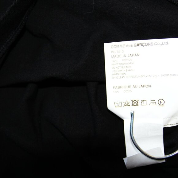 BNWT SS20 COMME DES GARCONS HOMME PLUS BUCKLE TSHIRT M - Picture 9 of 9